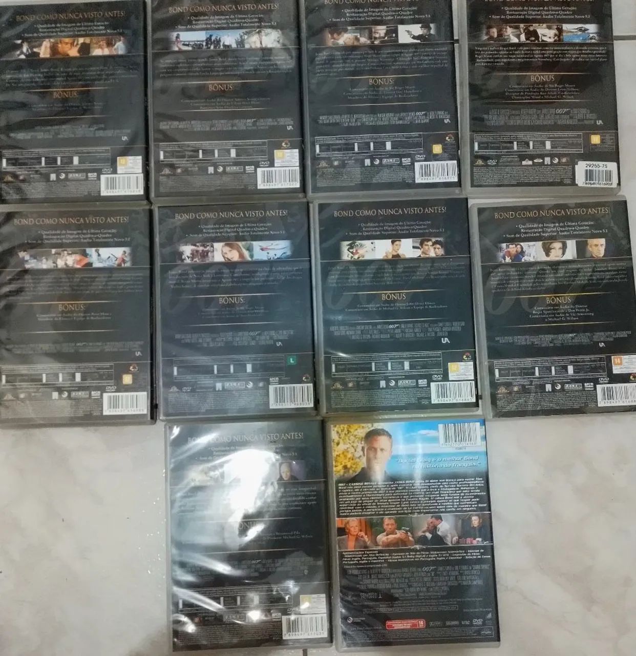 Dvds filmes 007, lote com 10. - Foto 3