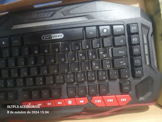 teclado gamer com defeito, algumas teclas não funcionam, para quer quizer arrumar - Foto 5