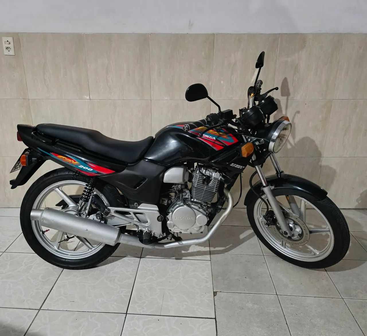 CBX strada 200,usada  - Foto 4