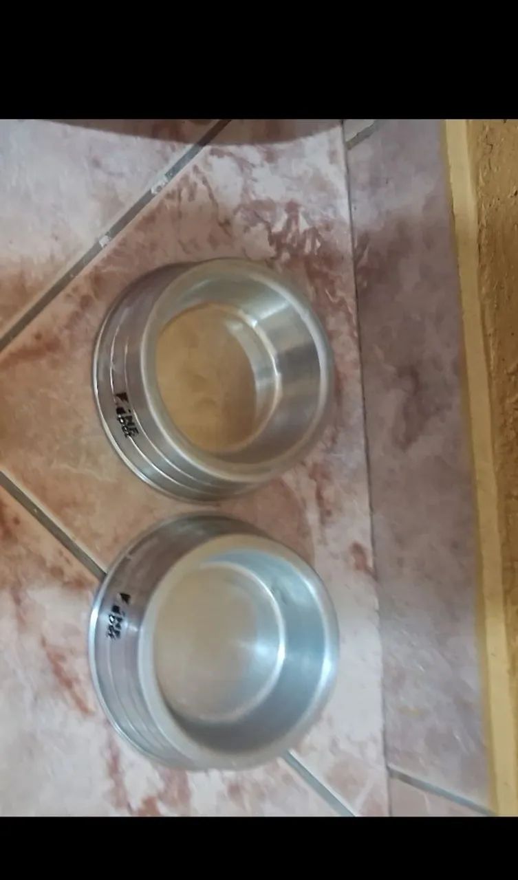 Caminha pra cachorro + dois potes de alumínio e meio saco de fraldas - Foto 3
