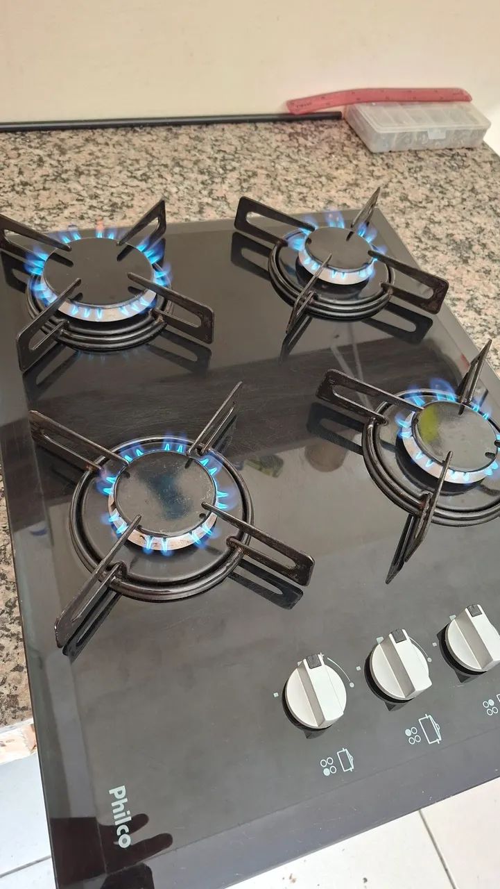 Cooktop philco 4 bocas funcionando perfeitamente  - Foto 4
