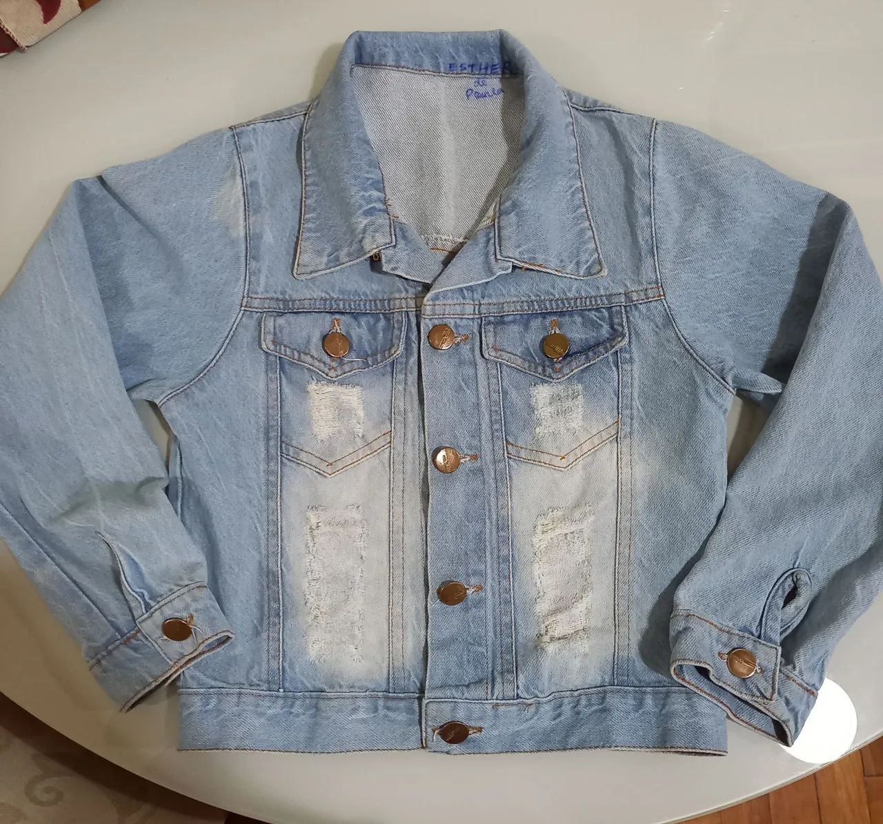 JAQUETA JEANS INFANTIL  