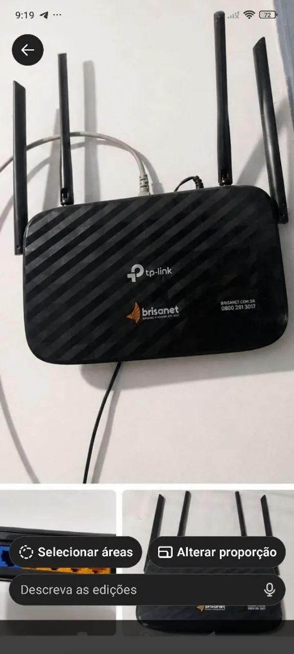 ROTEADOR TP-LINK 4 ANTENAS