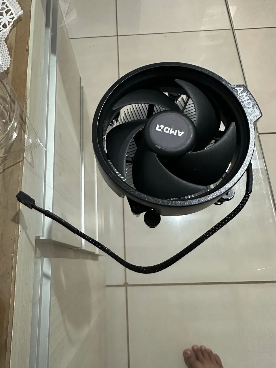 Processador amd ryzen 4500 e cooler  - Foto 3