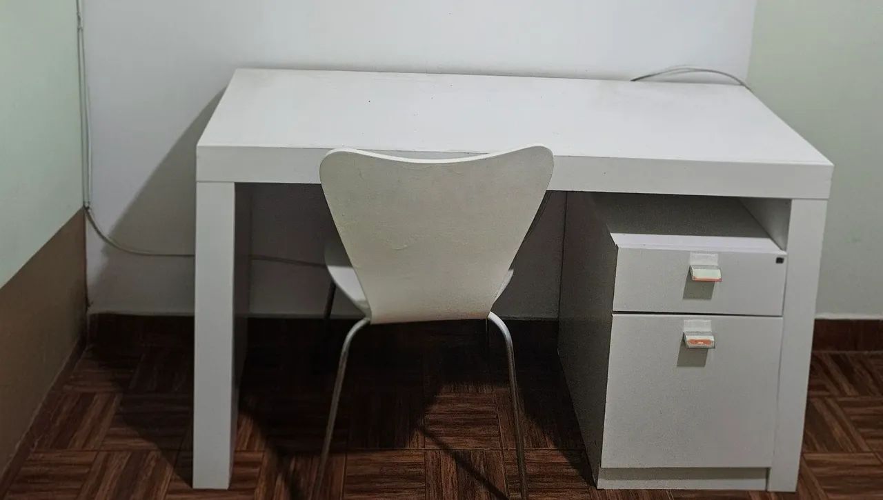 Mesa de Escritório + Cadeira - Foto 2