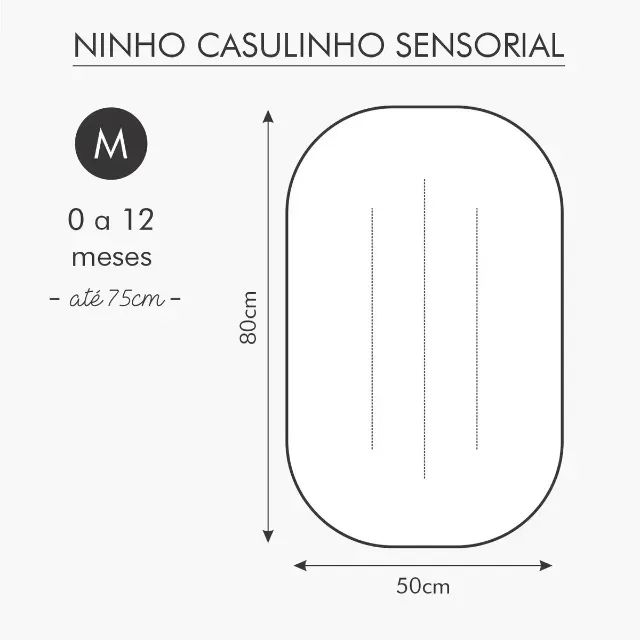 NINHO REDUTOR DE BERÇO LIPOP - M - Foto 2