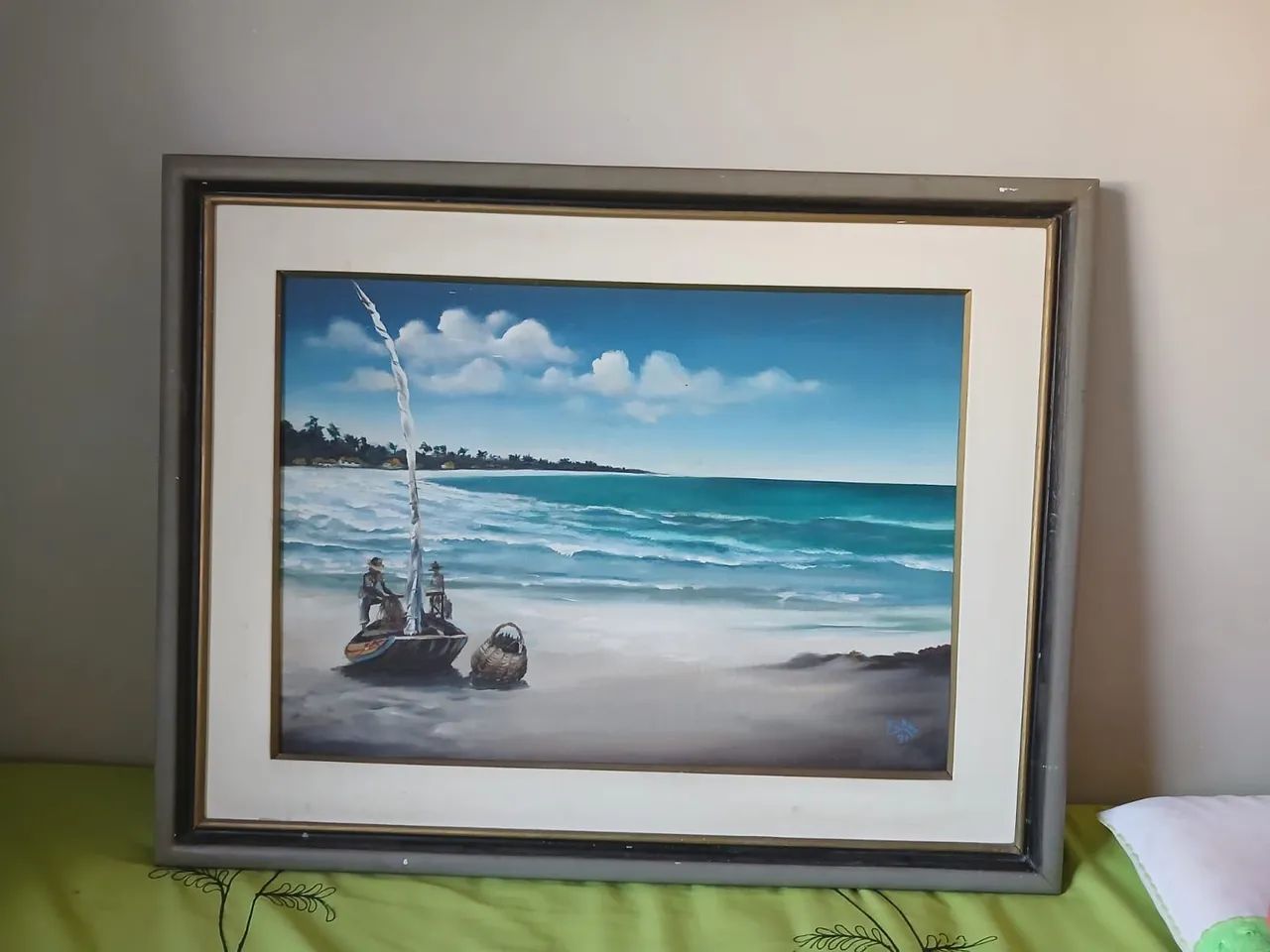 Quadro de parede tamanho 72 cm altura e 93 cm largura
