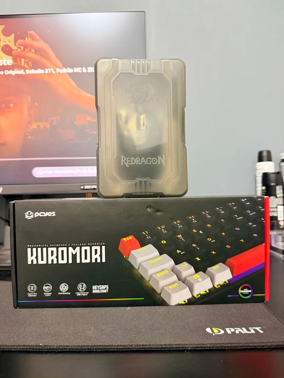 Kit mouse teclado gamer  - Foto 4