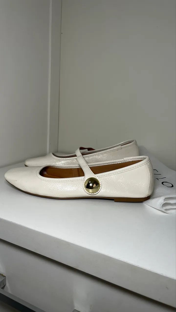 Sapatilha off-white Corello 36 - Foto 2