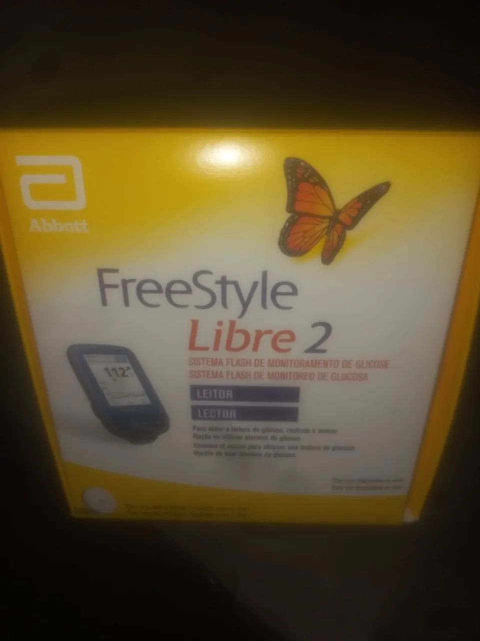 Leitor de Glicose FreeStyle 2 Novinho com Nota Fiscal - Foto 2