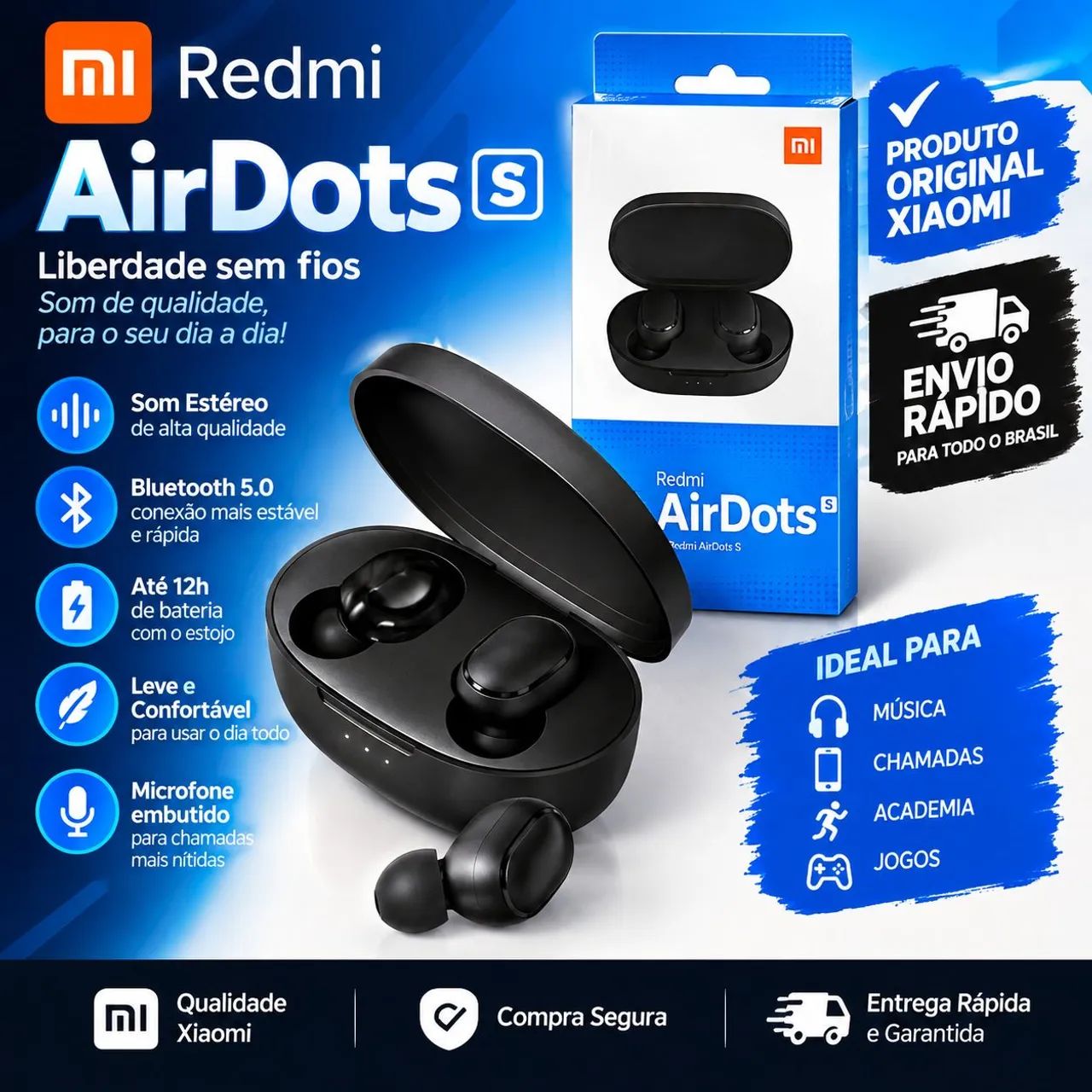 Fone Bluetooth Air Dots