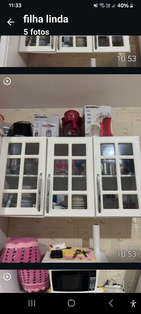 Armário de parede e o balcão  - Foto 2