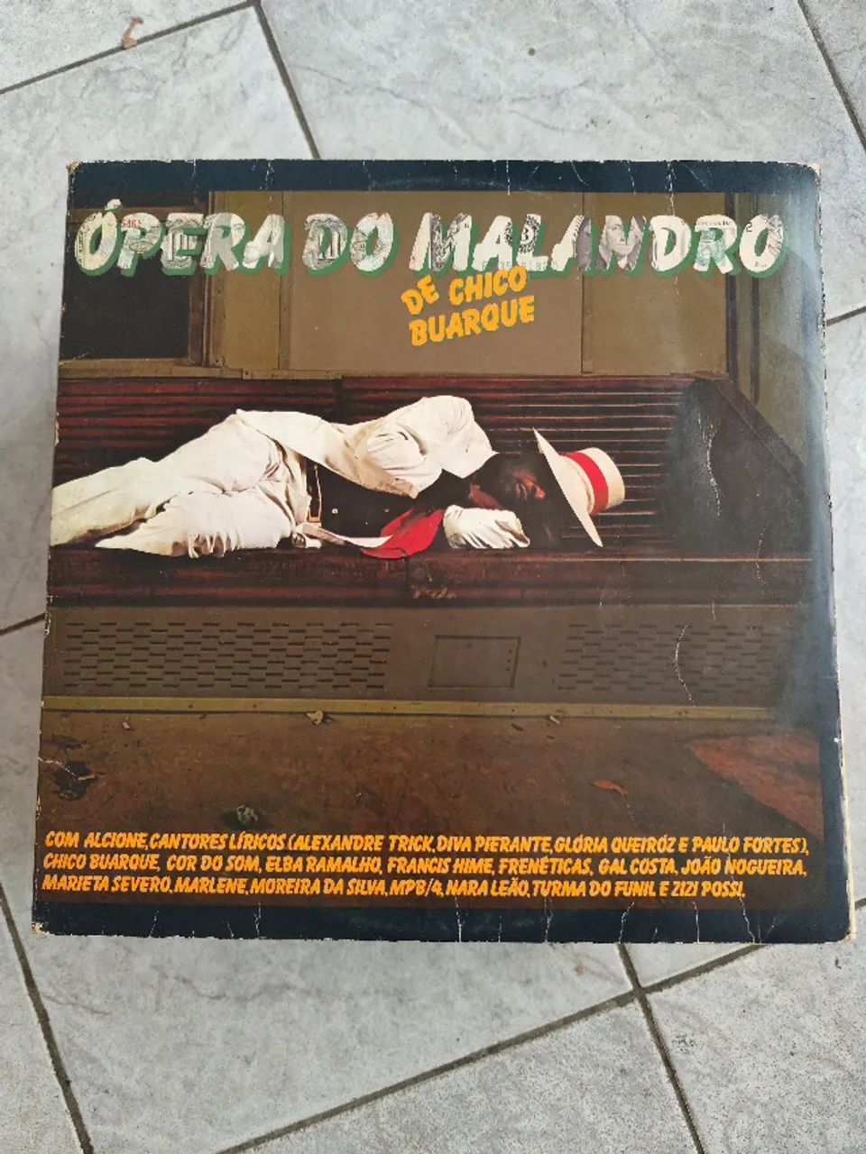 Ópera do Malandro de Chico Buarque - Disco de Vinil LP