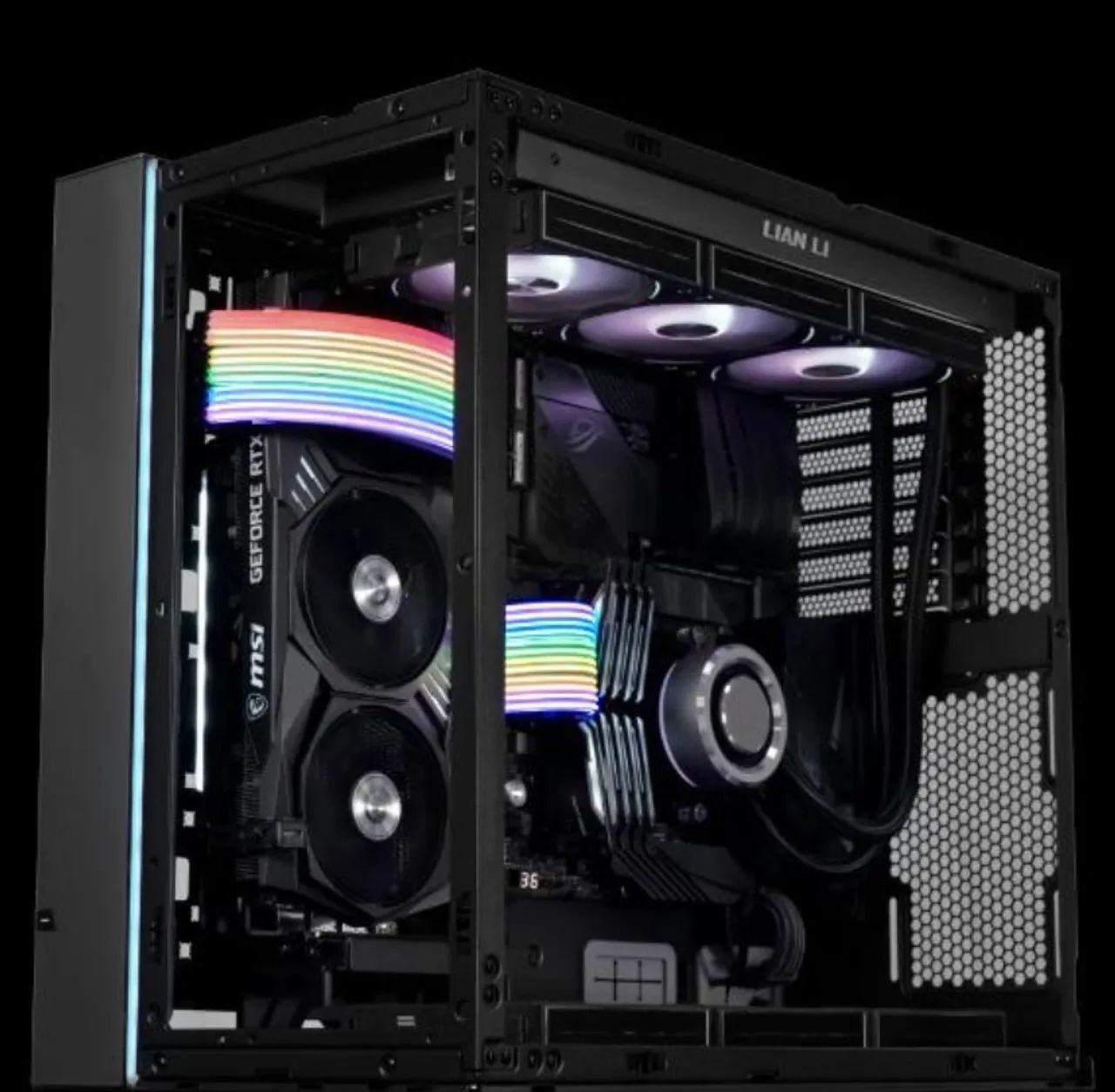 Cabo Extensor ARGB Premium Branco Estilo Lian Li Strimer ? Novo  - Foto 4