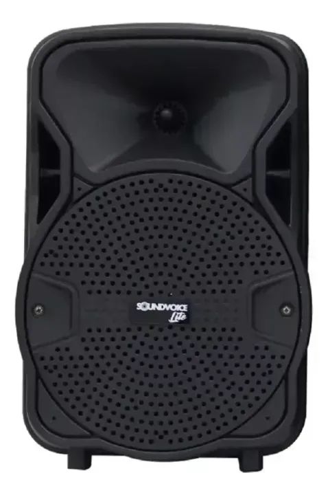KIT Caixa Soundvoice C80 + Microfone Dylan Smd-58 - Foto 2
