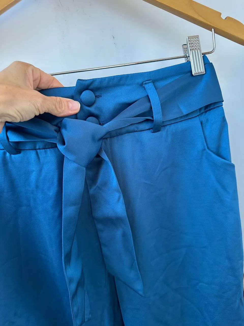 calça alfaiataria da marca linda de morrer tam 36 nova - Foto 5