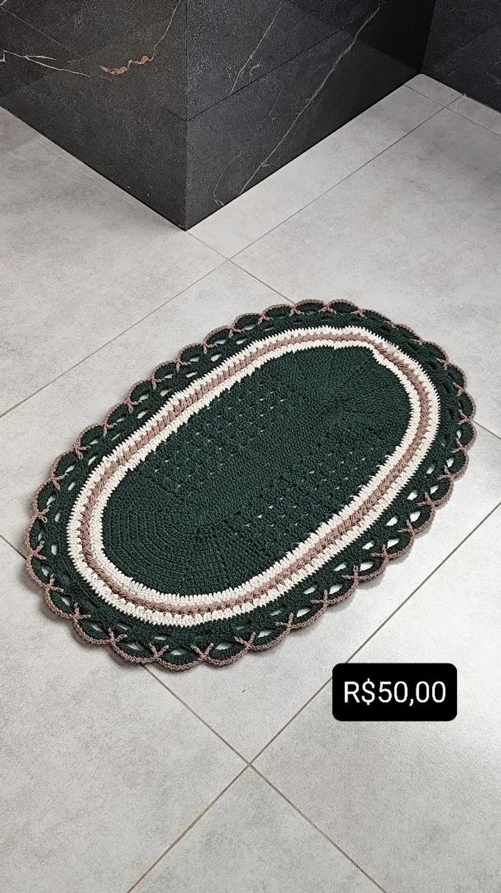 Vendo tapetes de crochê  - Foto 2