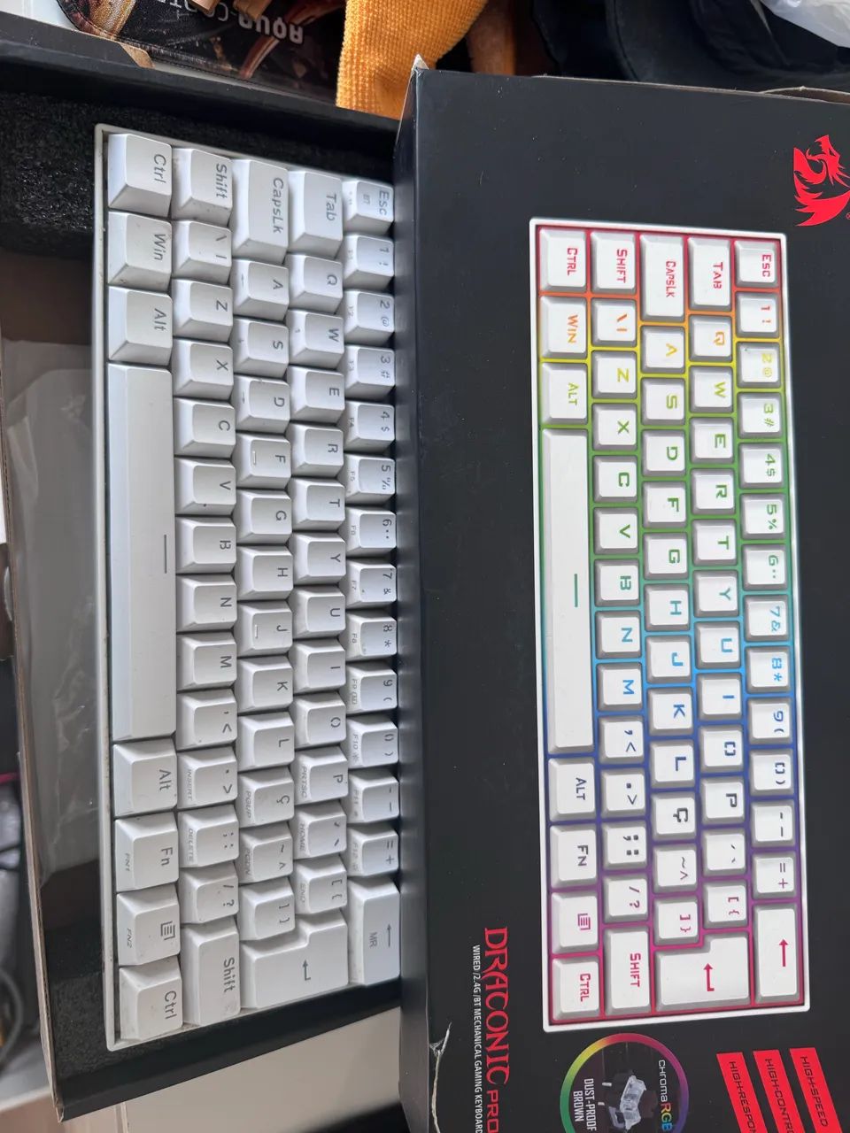 Teclado Mecanico Redragon Draconic Pro Switch Red - Foto 2