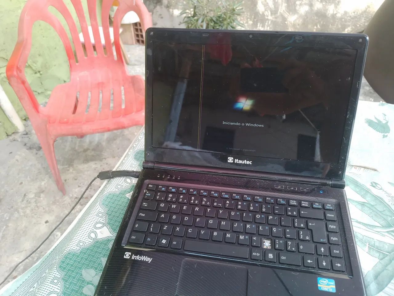 VENDO NOTEBOOK ITAUTEC, MOD: INFOWAY NOTE  W7535  - Foto 4