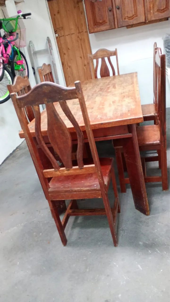 Mesa em madeira maciça  - Foto 4