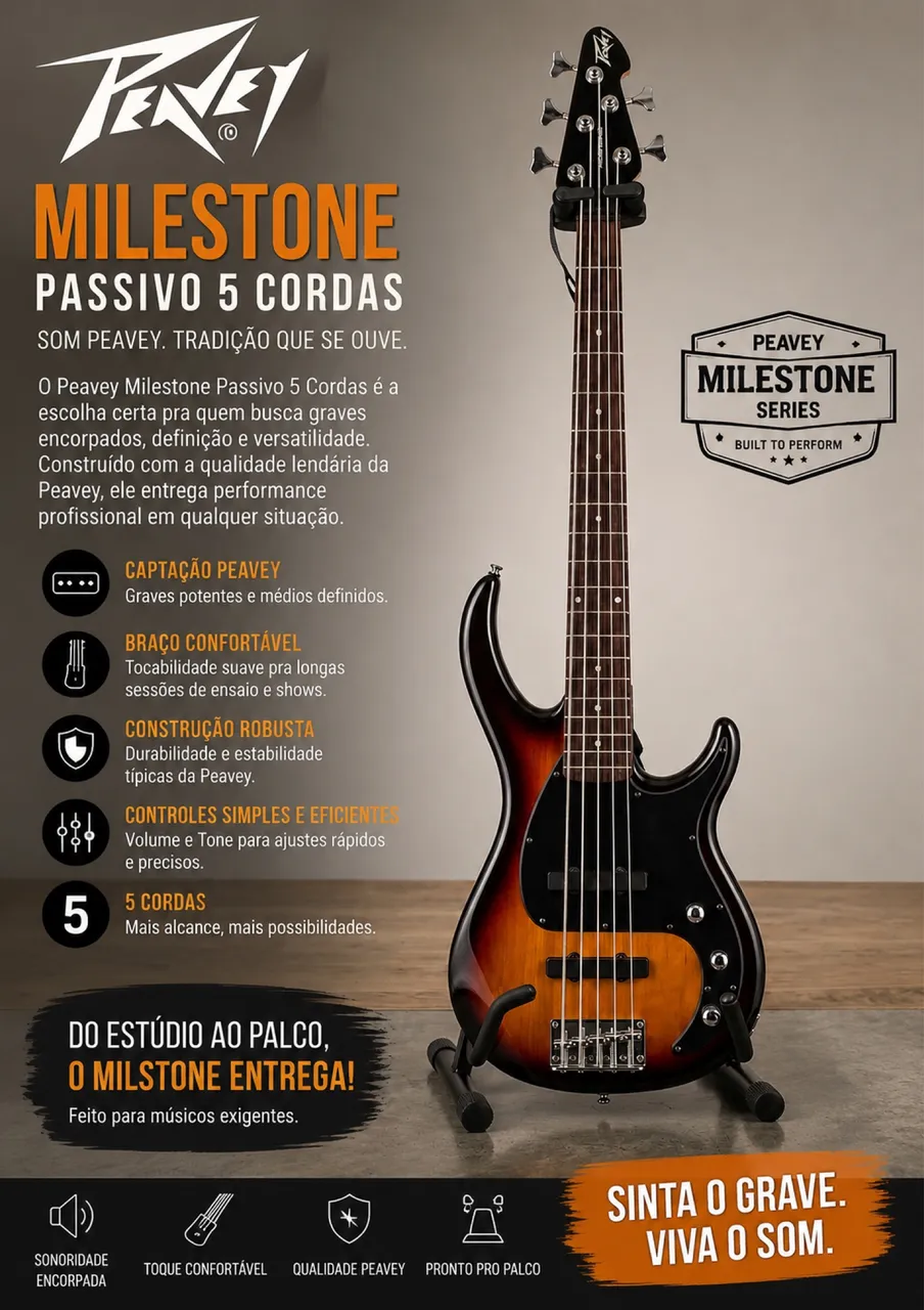 Baixo Elétrico 5 cordas Ativo Ibanez Ergodyne EDB555 + Hard Case