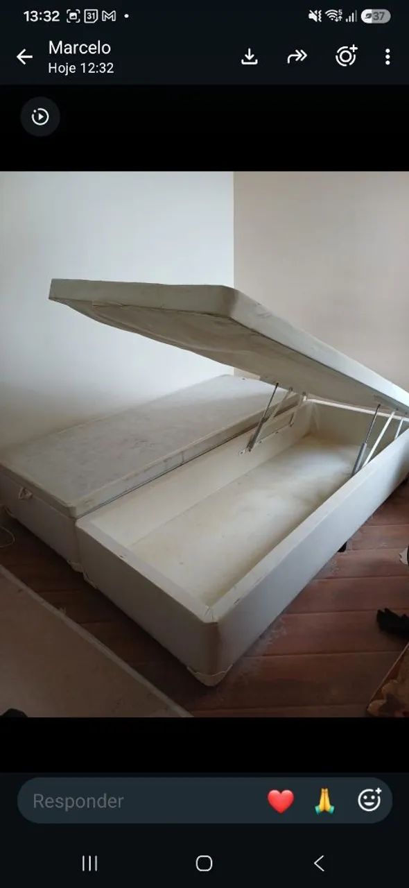 Cama Queen com baú  - Foto 2