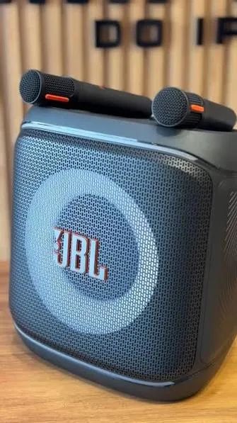 JBL Partytbox Encore 2 com microfone 