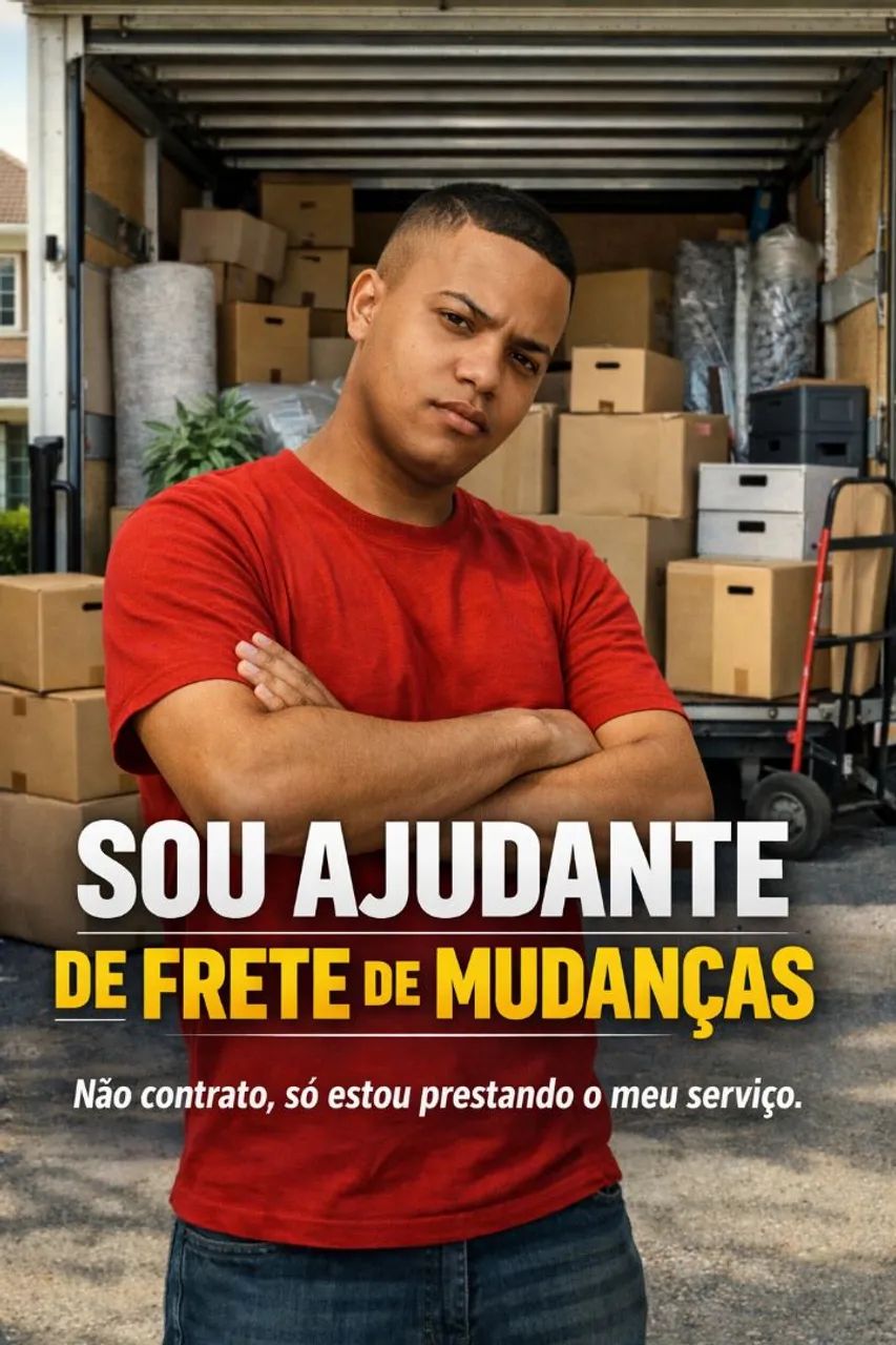 AJUDANTE DE MUDANÇA & FRETE