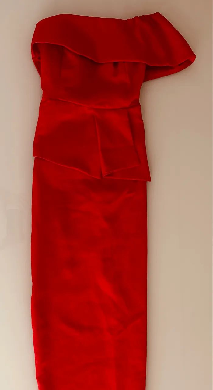 Vestido middi vermelho  - Foto 5
