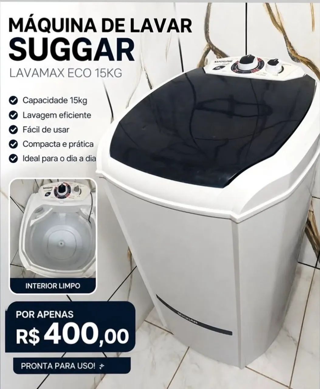 Tanquinho de lavar 