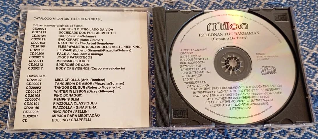 CD Trilha Sonora Conan O Bárbaro - Foto 2