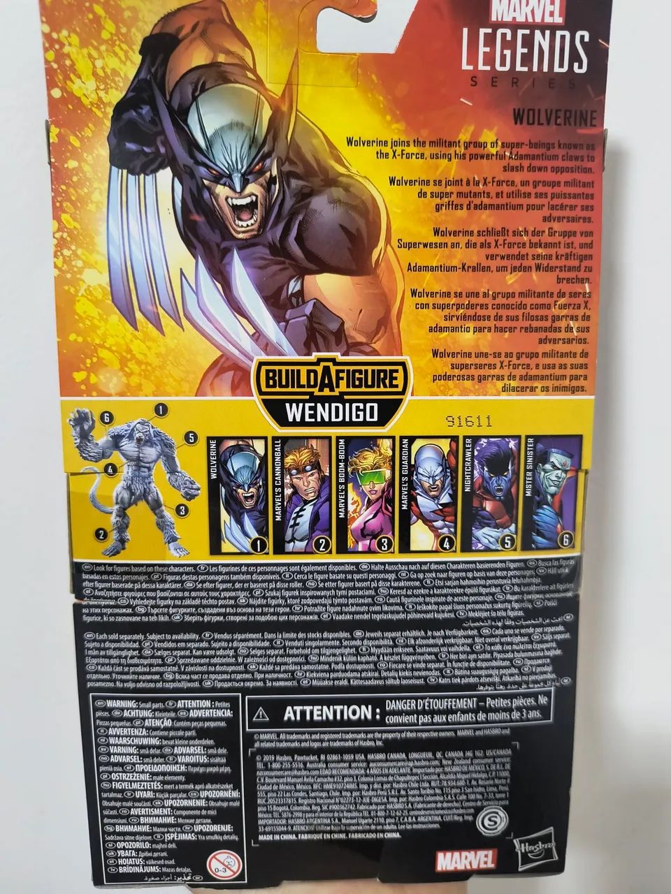 Wolverine X-force Marvel legends  - Foto 3