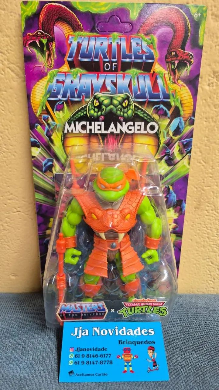 Boneco turtles originais