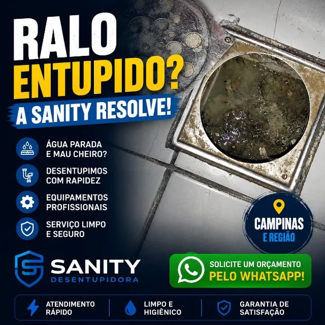 Desentupimento de Ralo Residencial e Comercial