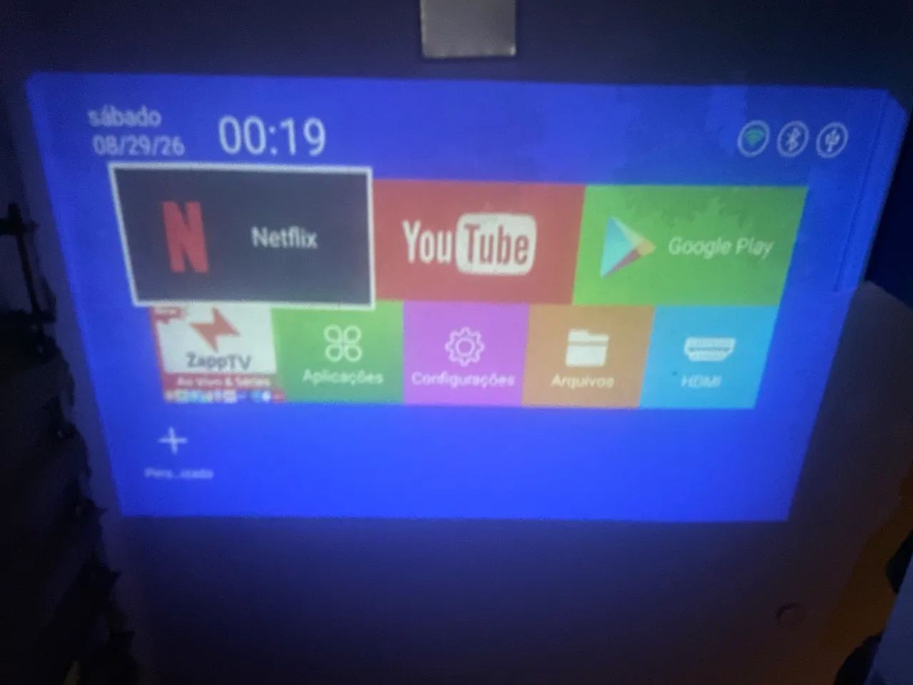 Projetor HY320 Davely Smart TV - Foto 4