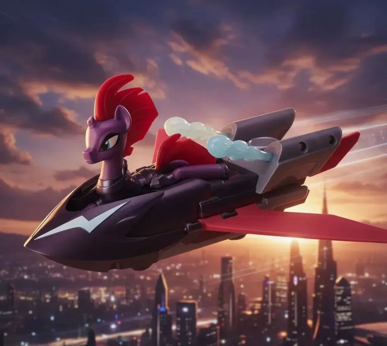 Barco voador My Little Pony - Tempest Shadow Hasbro - Foto 3