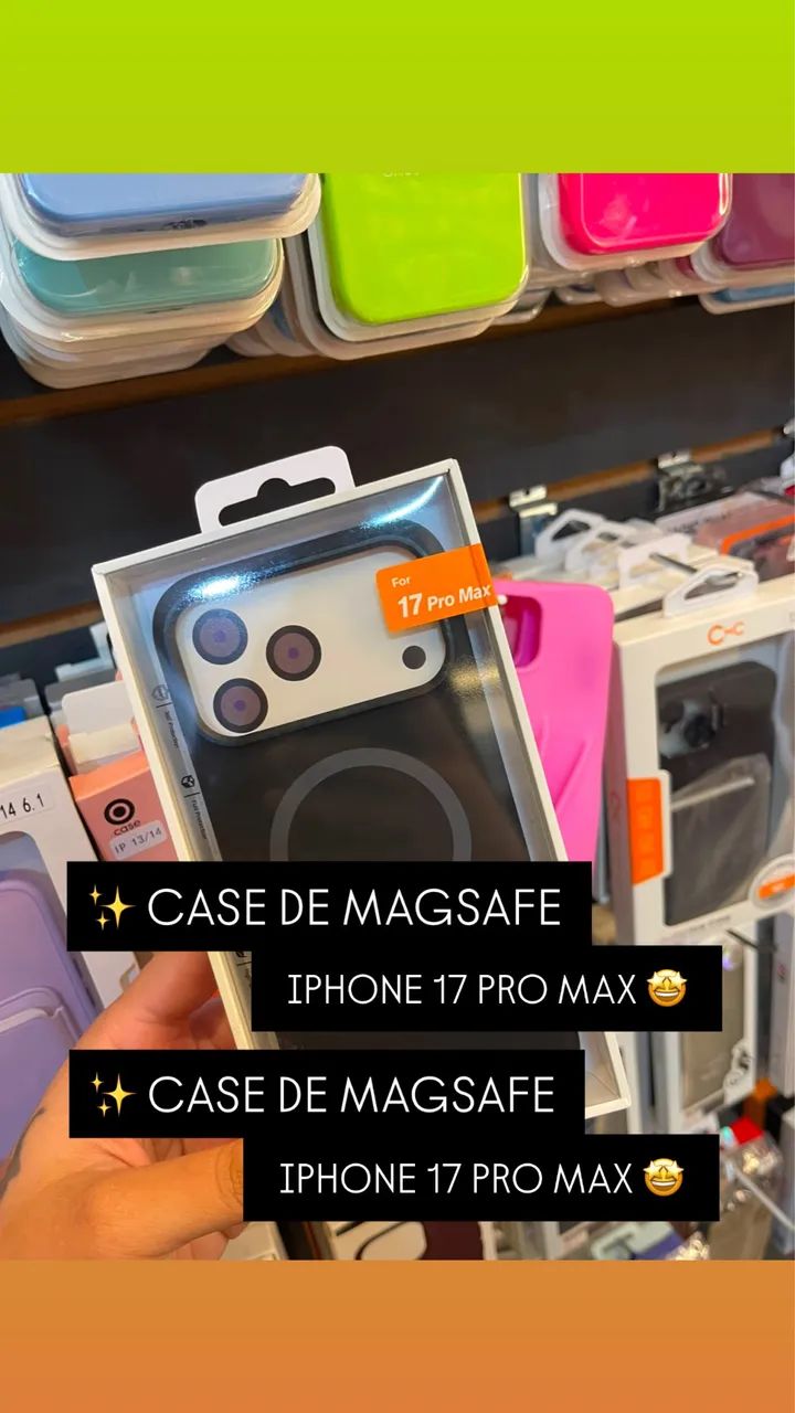 Cases De MagSafe para iPhone 17 Pro Max  - Foto 5