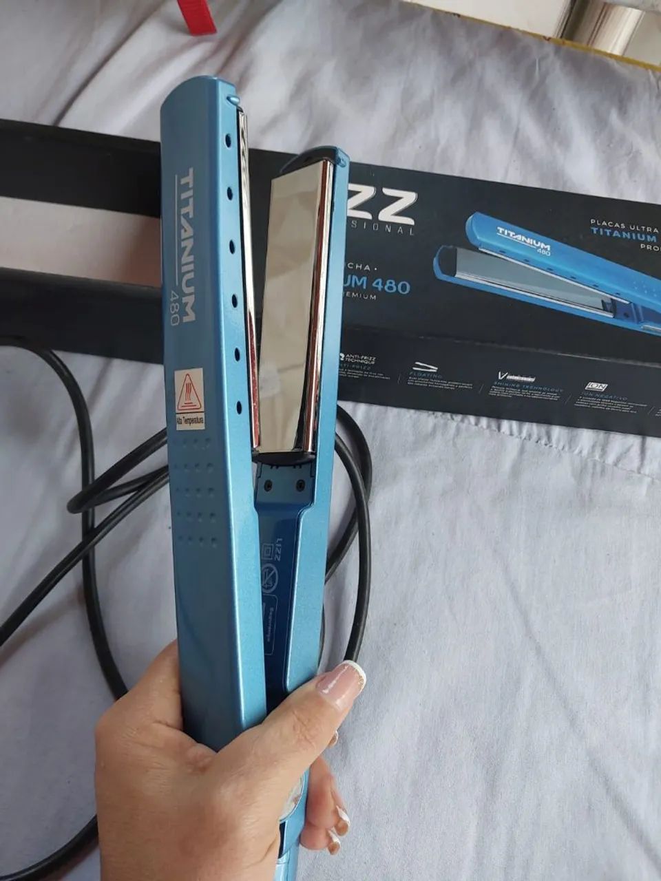 Prancha para cabelo  - Foto 2