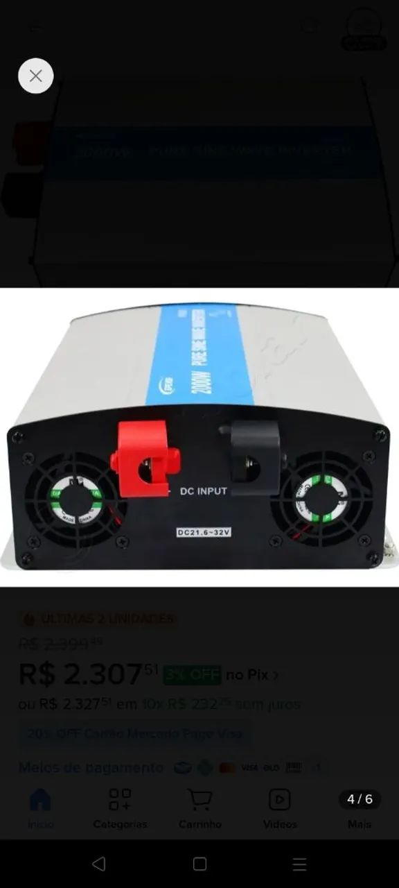 Inversor solar 