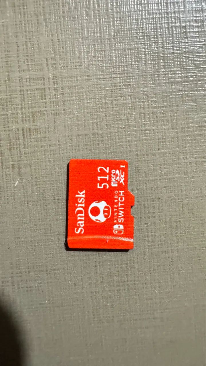 MicroSDXC SanDisk de 512GB432208585384284162