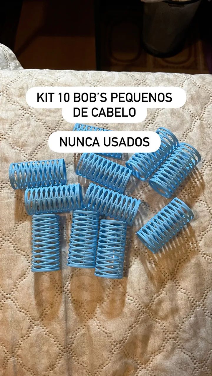 Kit Bobs pequenos para cabelo 