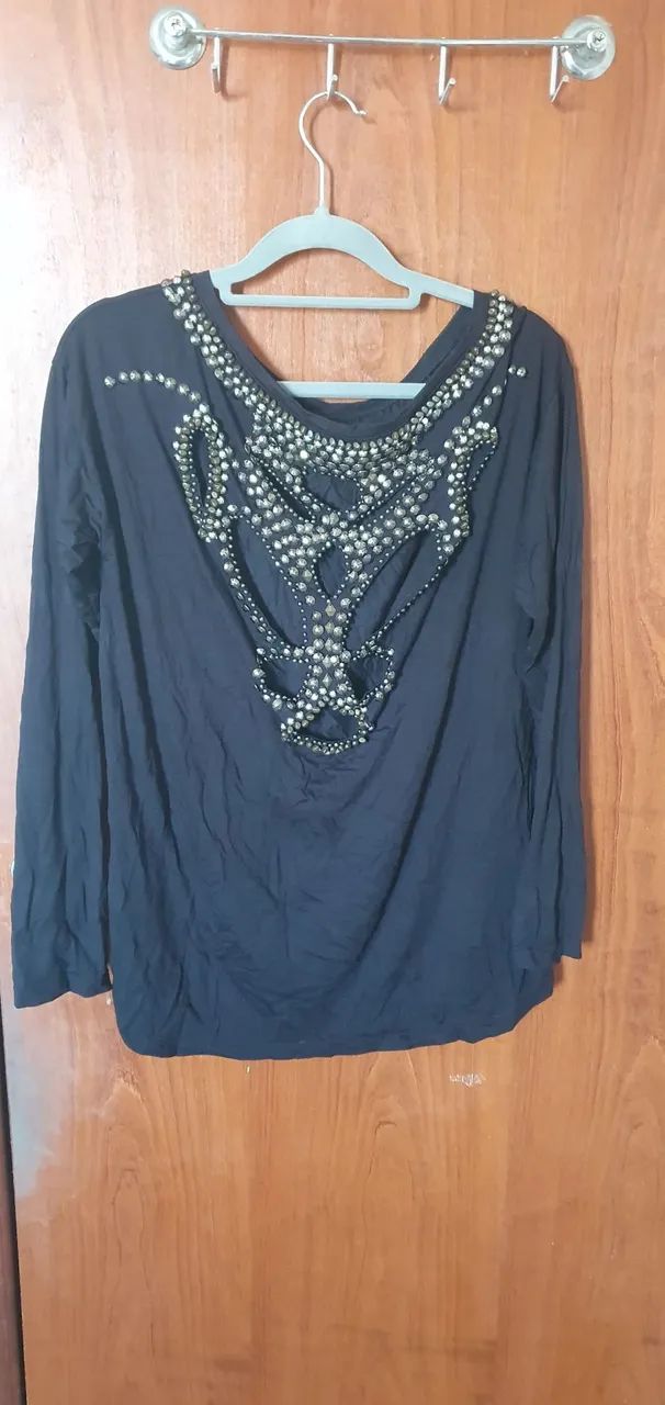 Blusa - manga longa - Foto 2