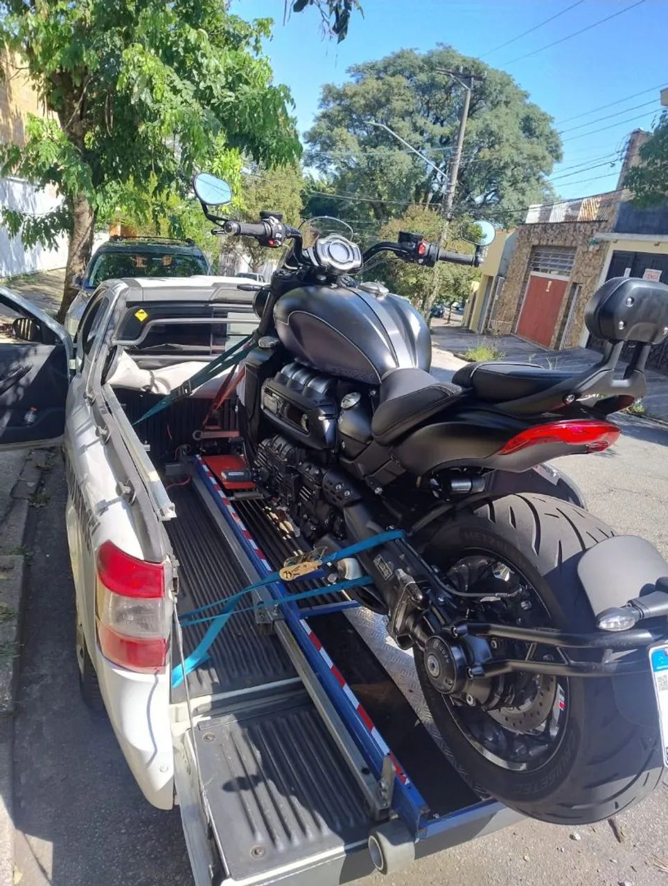 Rampa para motos 