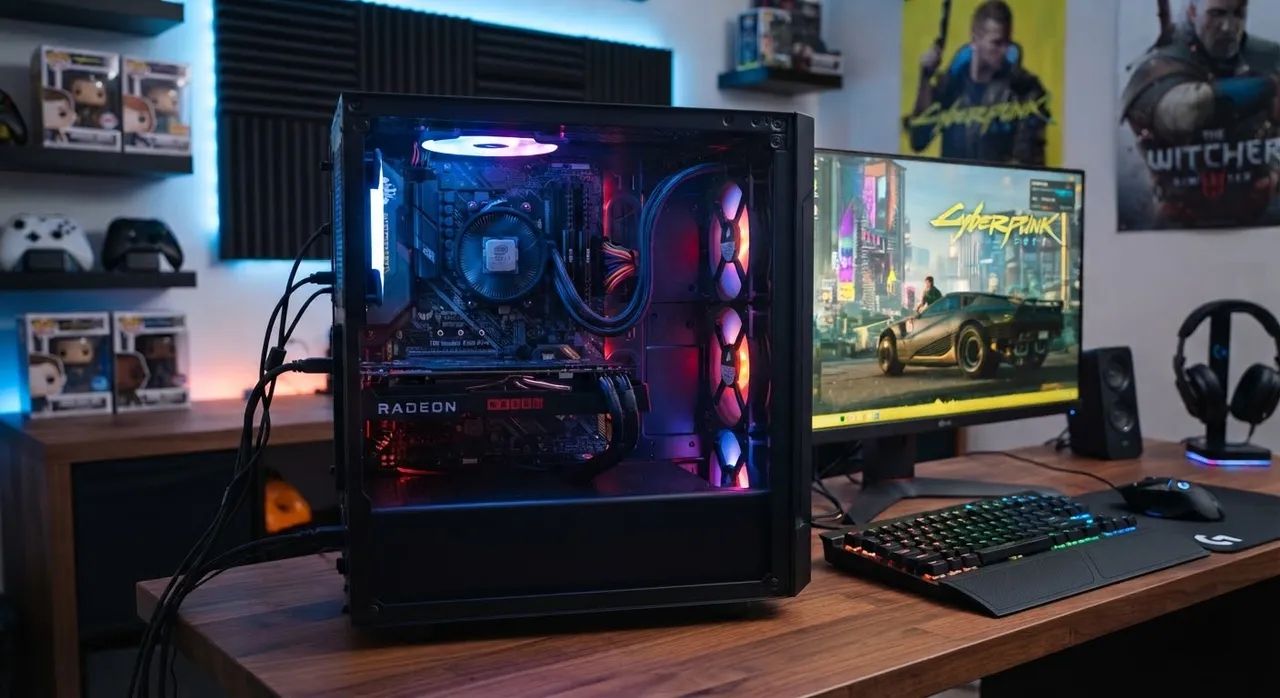 Pc gamer Rx 550