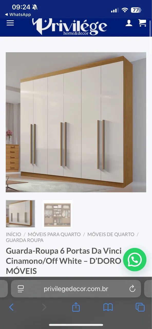 Guarda Roupa Casal