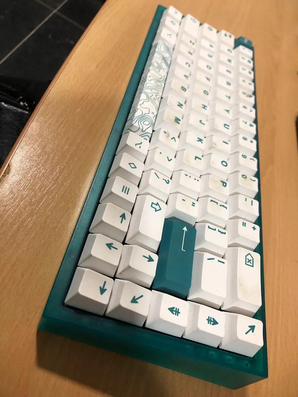 Teclado mecânico NK65 - RFP Edition Extras Silk Emerald - Foto 2