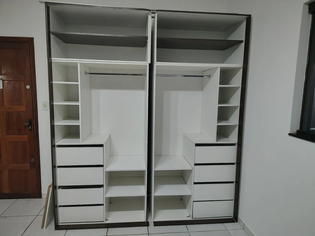 Guarda roupa em MDF planejado 