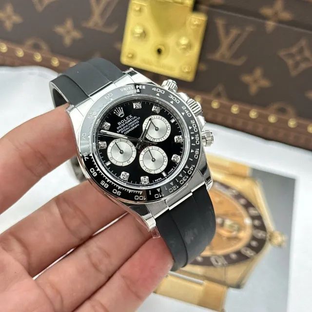 Relógio Rolex Cosmograph Daytona Ref:126519LN, 40 Milímetros  - Foto 3
