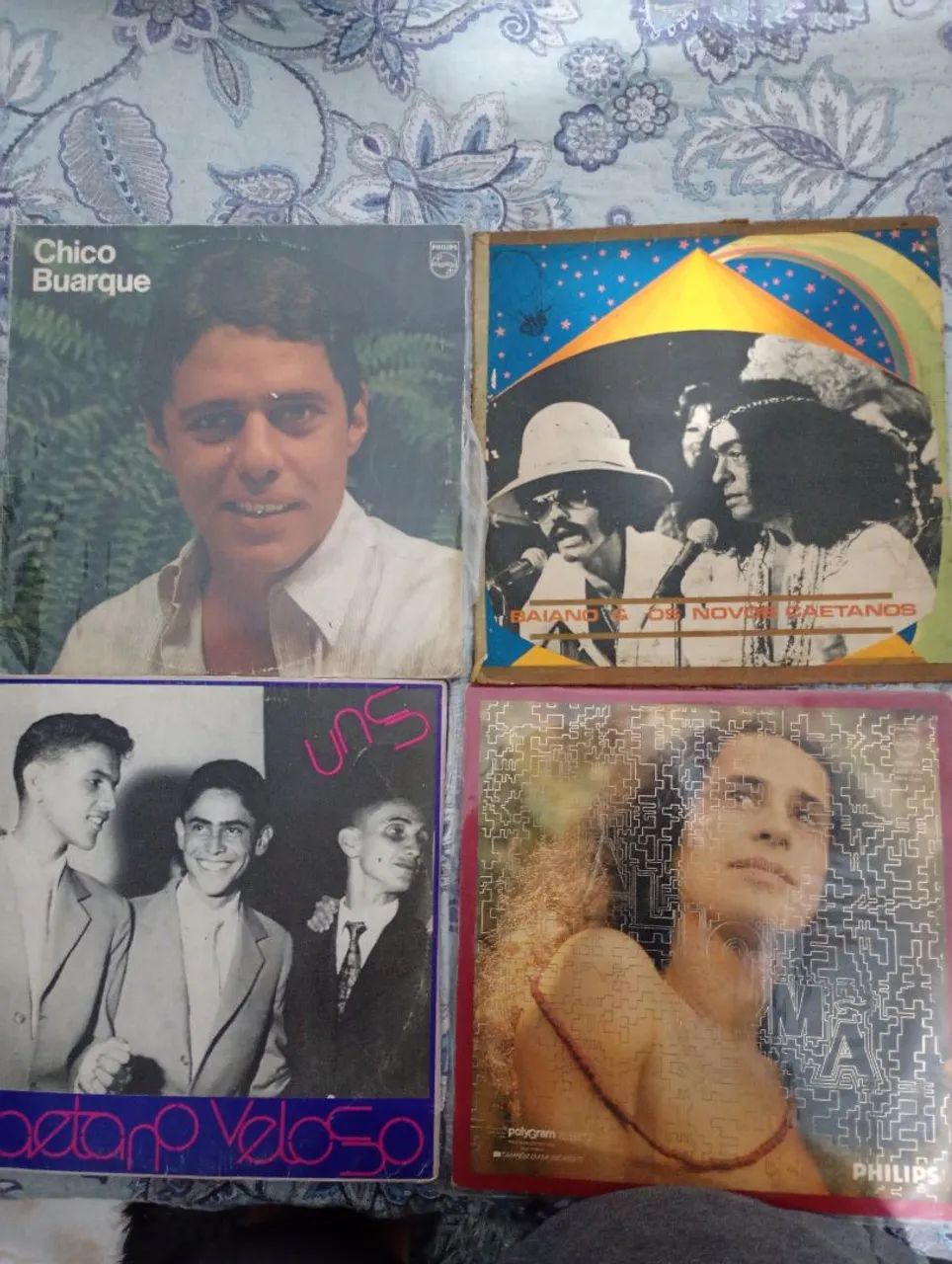 Lote 4 LPs MPB Clássicos