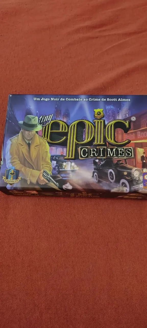Tiny epic crimes + expansão chefões
